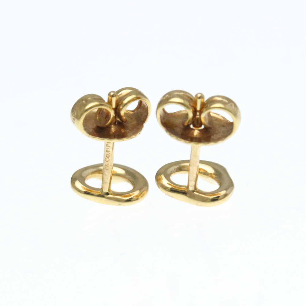 TIFFANY Authentic 18k Gold Heart Earrings - Picture 10 of 10